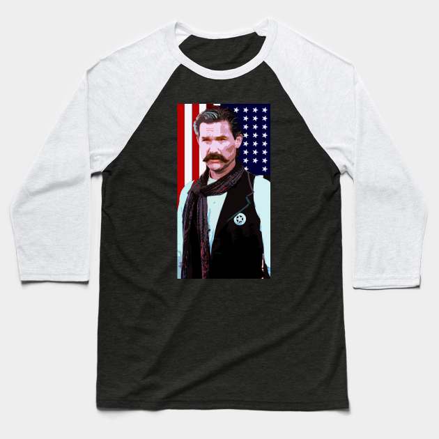 wyatt earp Baseball T-Shirt by oryan80